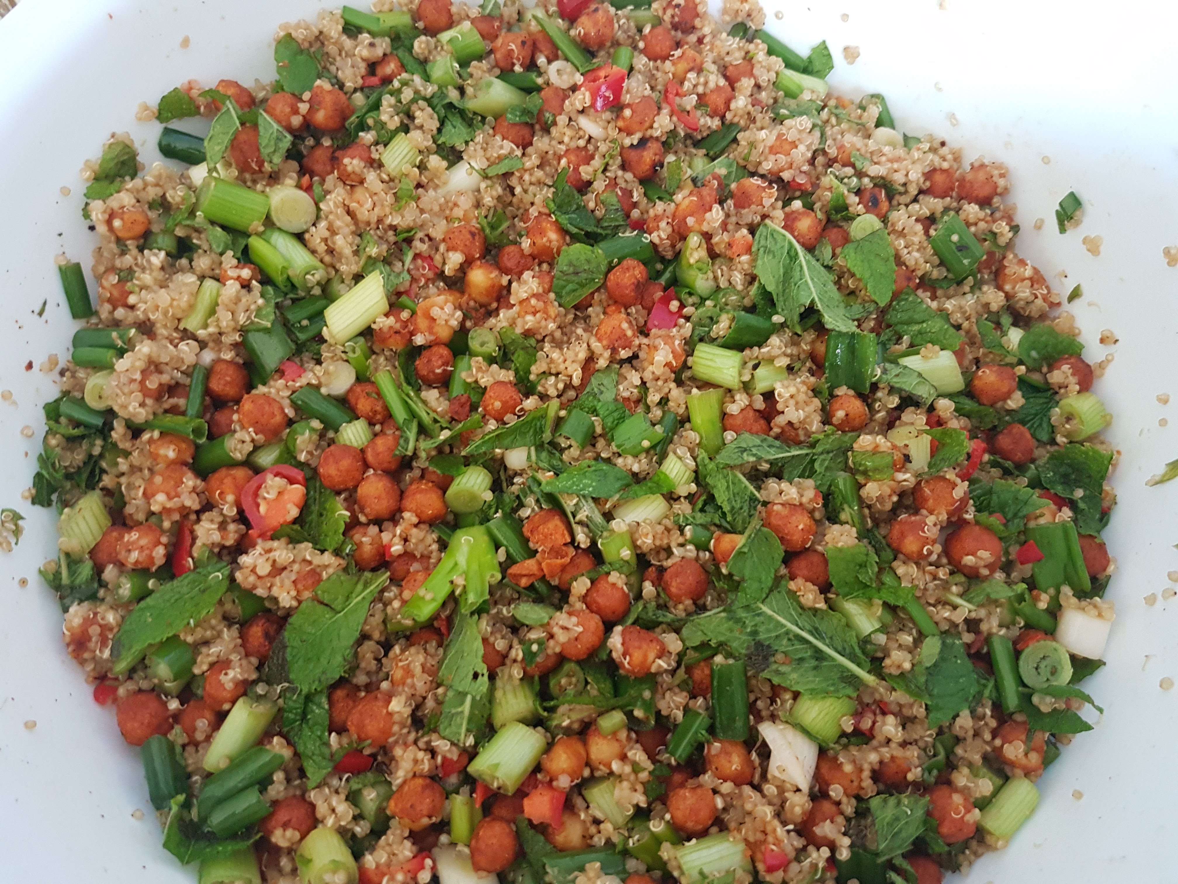 Arranged Food and Objects