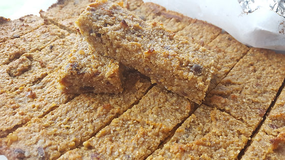 Date and Orange Breakfast Energy Bar