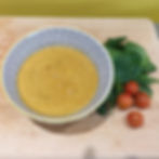 Cajun and Lime Spiced Sweet Potato and Red Lentil Soup