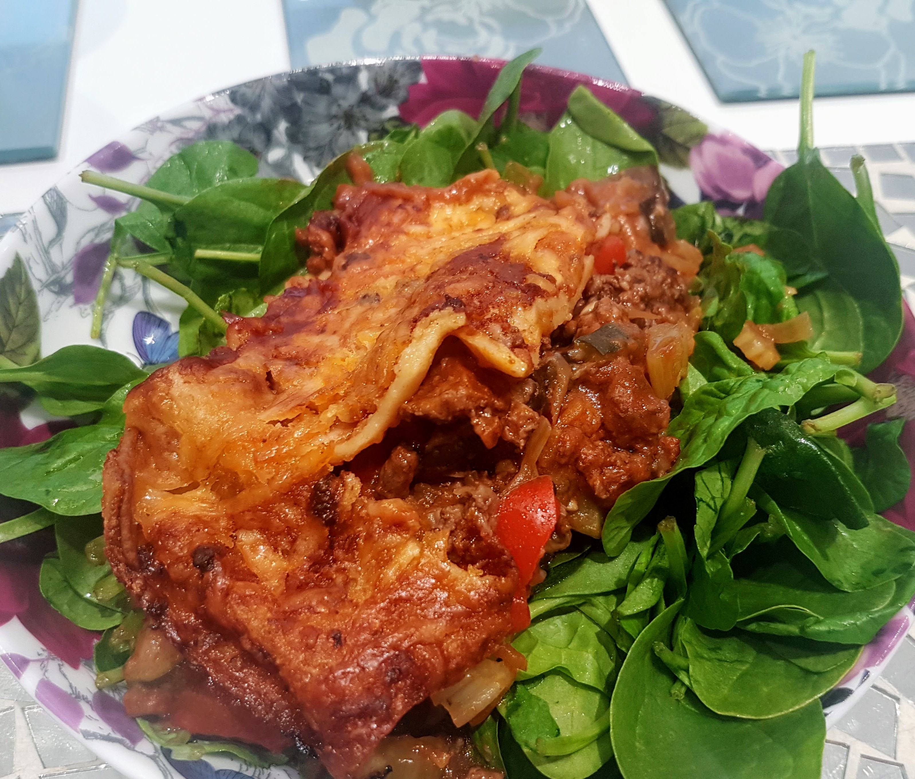 Arranged Food and Objects