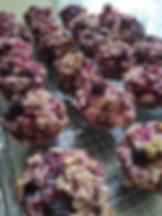 NEW- Very Berry, Almond Oaty Muffins