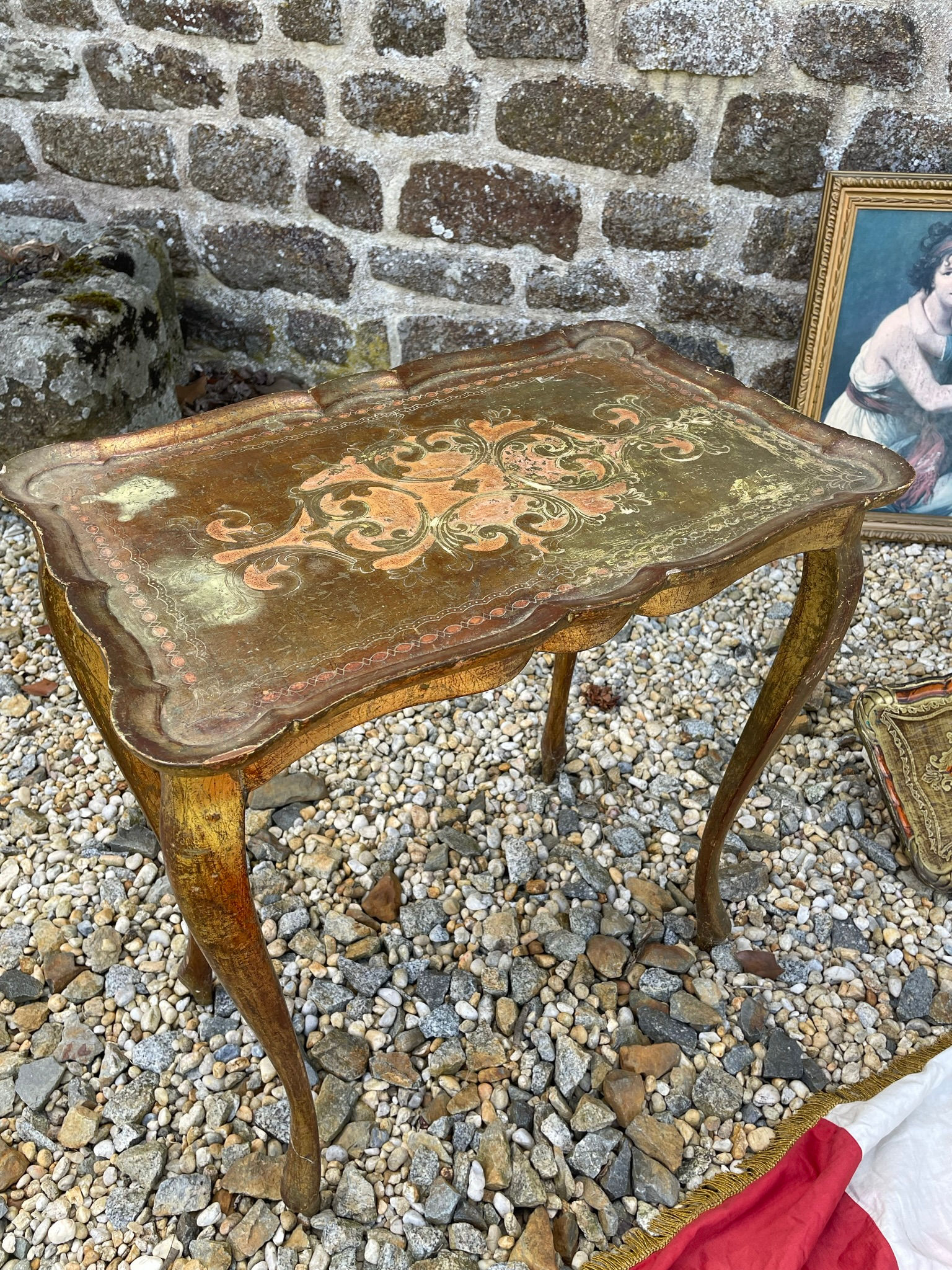 Florentine Side Table