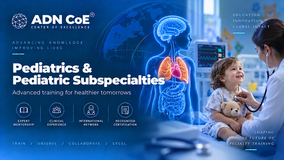 Pediatrics & Pediatric Subspecialties