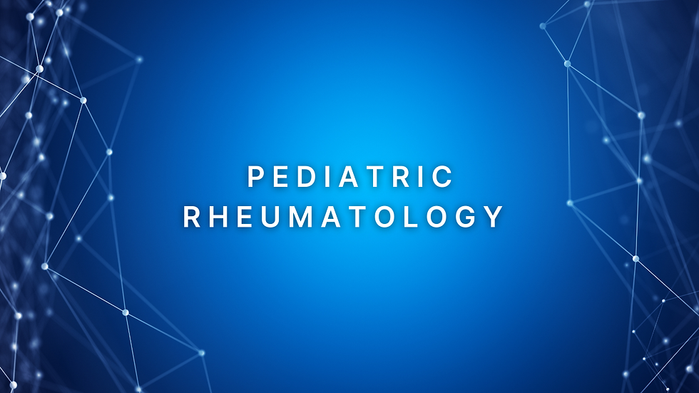 Pediatric Rheumatology  