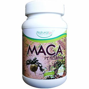 Frasco de Maca Peruana Amarilla en Cápsulas