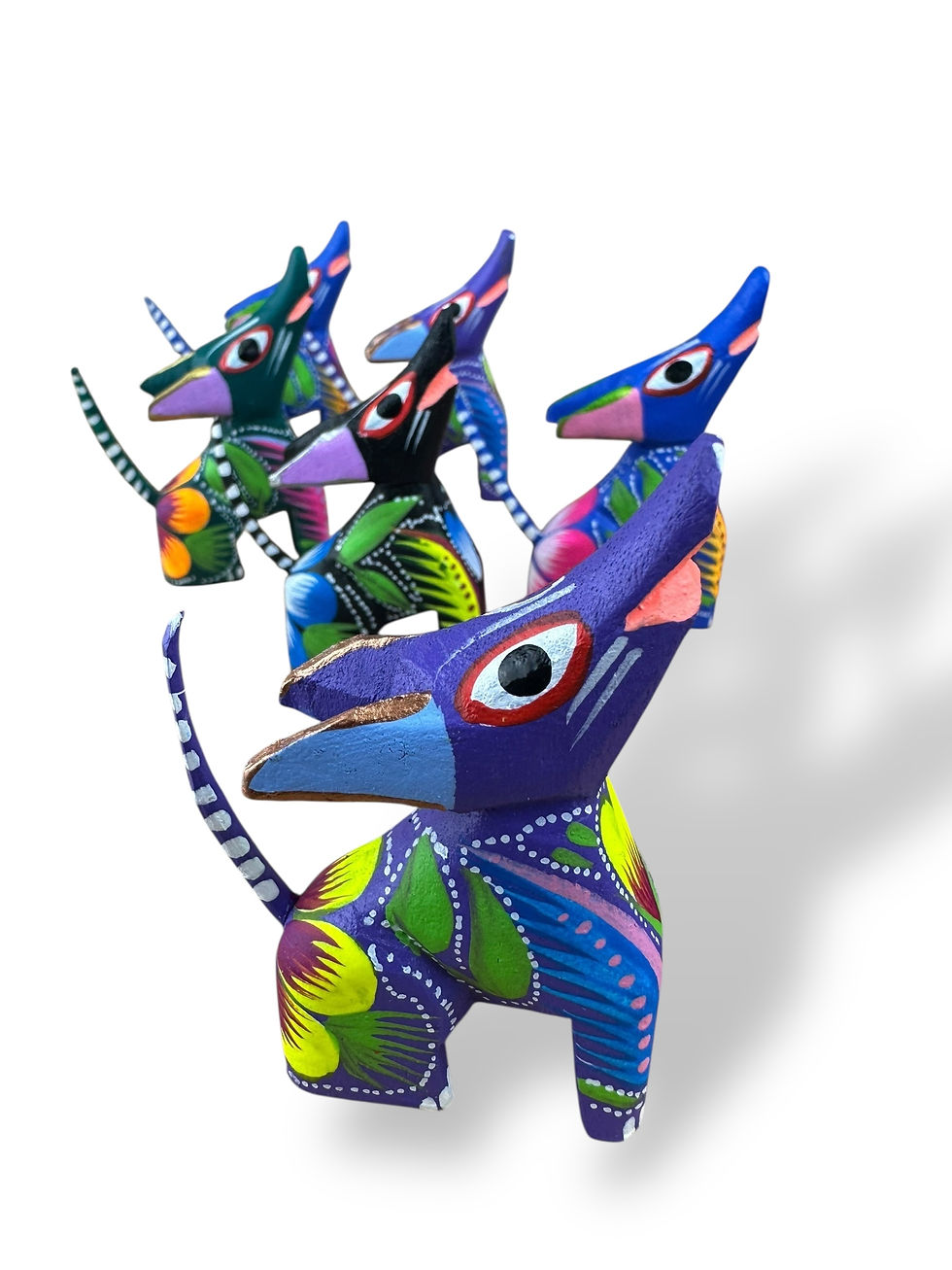 Thumbnail: Alebrije, hand craved, Oaxaca folk Art