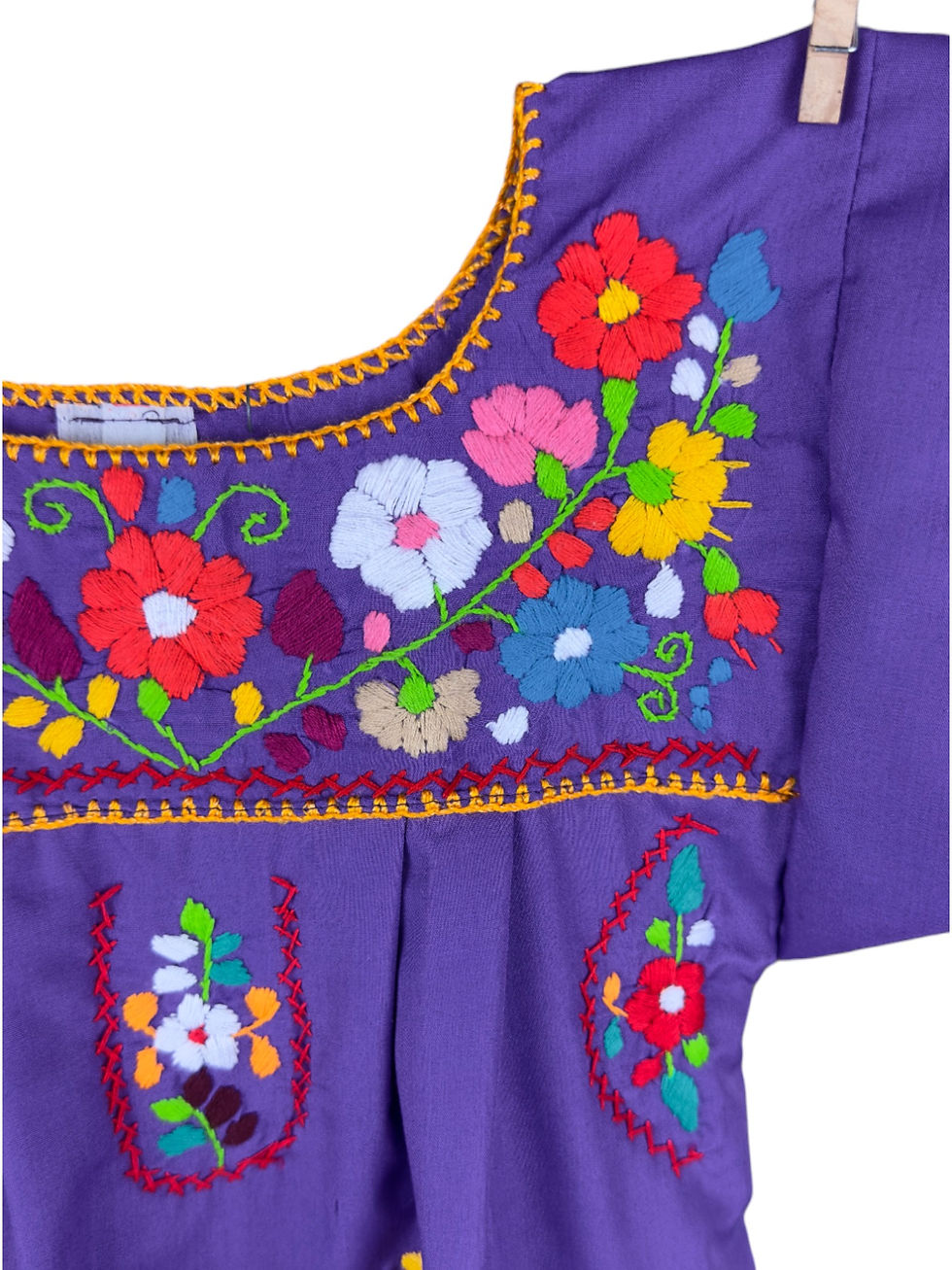 Miniaturbild: Puebla dress, mexican dress, hand embroidered dress, San Gabriel Chilac, Tehuacan, Puebla dress