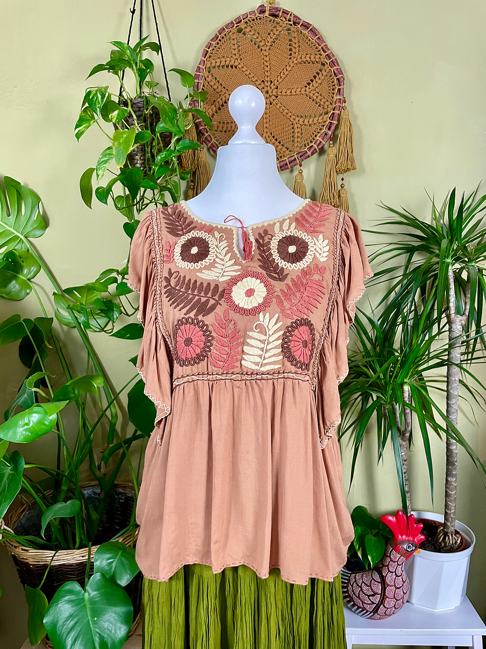 Miniaturbild: Elena Bluse - Mokka