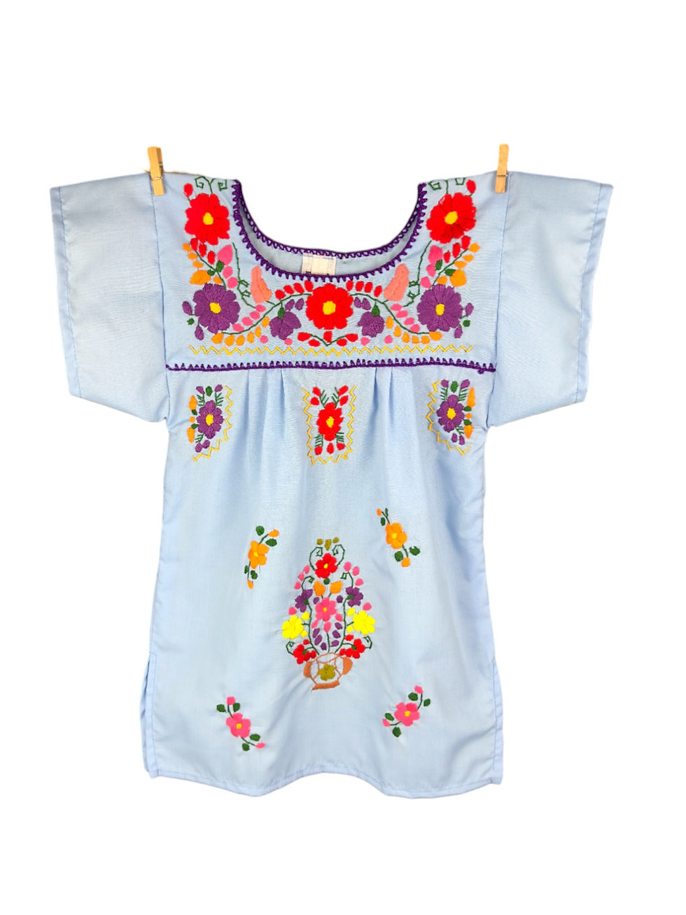 Miniaturbild: Puebla dress, mexican dress, hand embroidered dress, San Gabriel Chilac, Tehuacan, Puebla dress