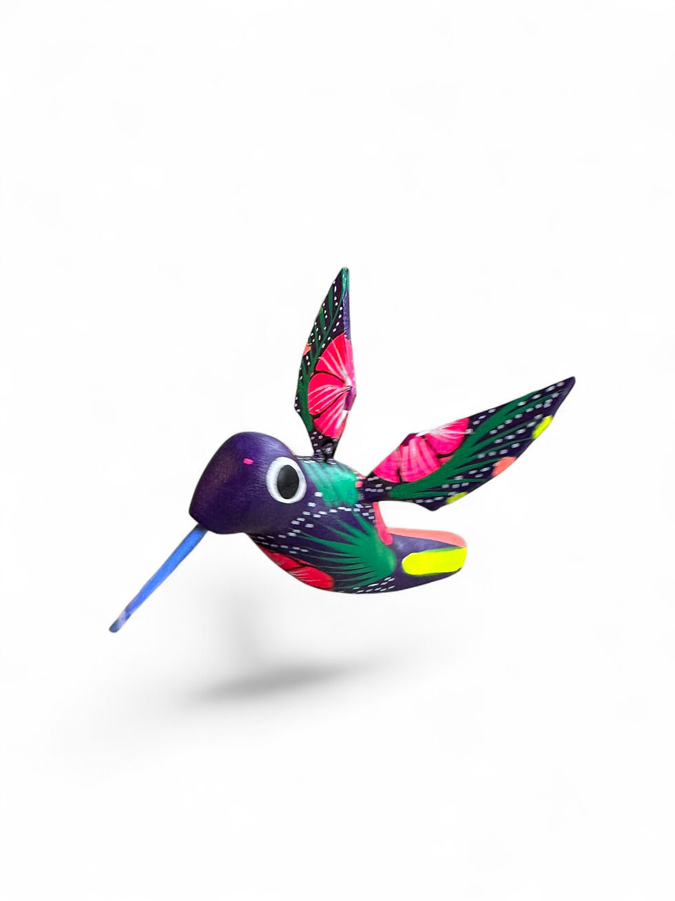 Miniaturbild: Hand-carved Hummingbird, Oaxaca, Alebrijes, Mexico, folk art