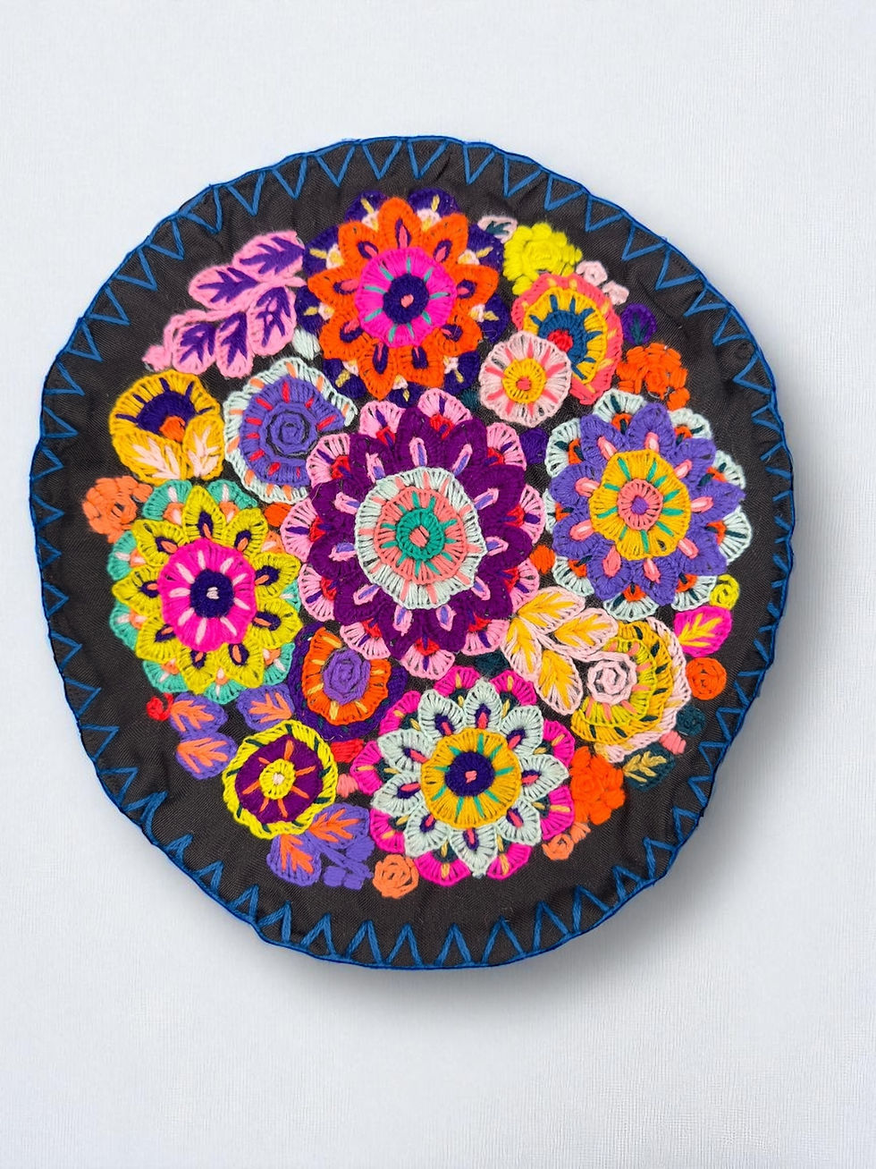 Thumbnail: Hand embroidered tortillero / Tortilla warmer