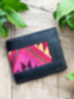 leather wallet, mexican wallet, chiapas wallet