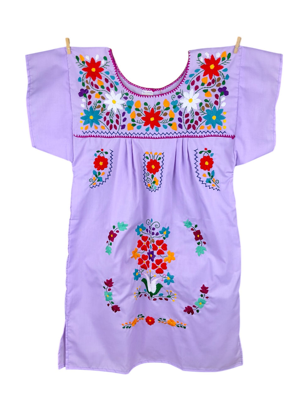 Puebla dress, Mexican dress, hand embroidered dress