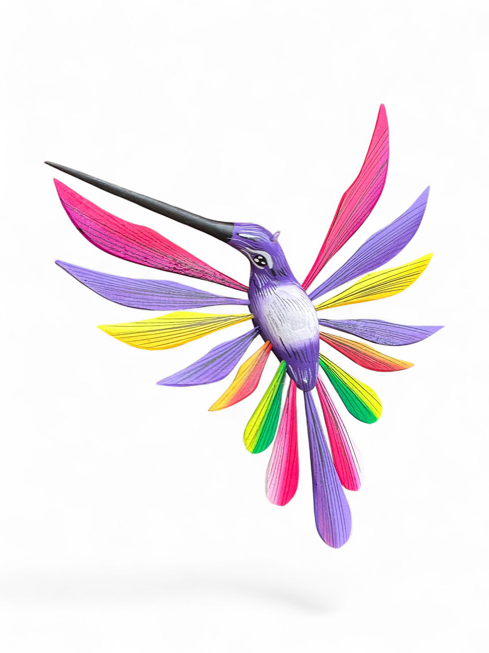 Miniaturbild: Hand carved hummingbird, Oaxaca, alebrije, Mexico