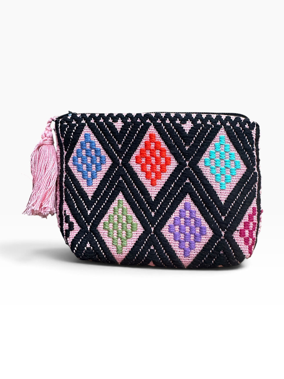 Thumbnail: woven coin purse, san andres coin purse, chiapas coin purse, mexican textile coin purse