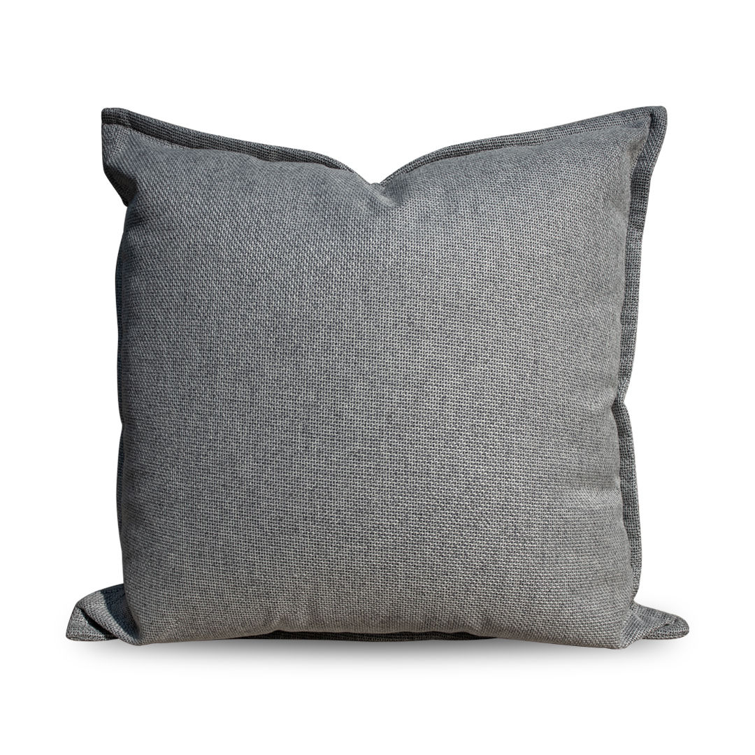 COJÍN UNICOLOR GRIS