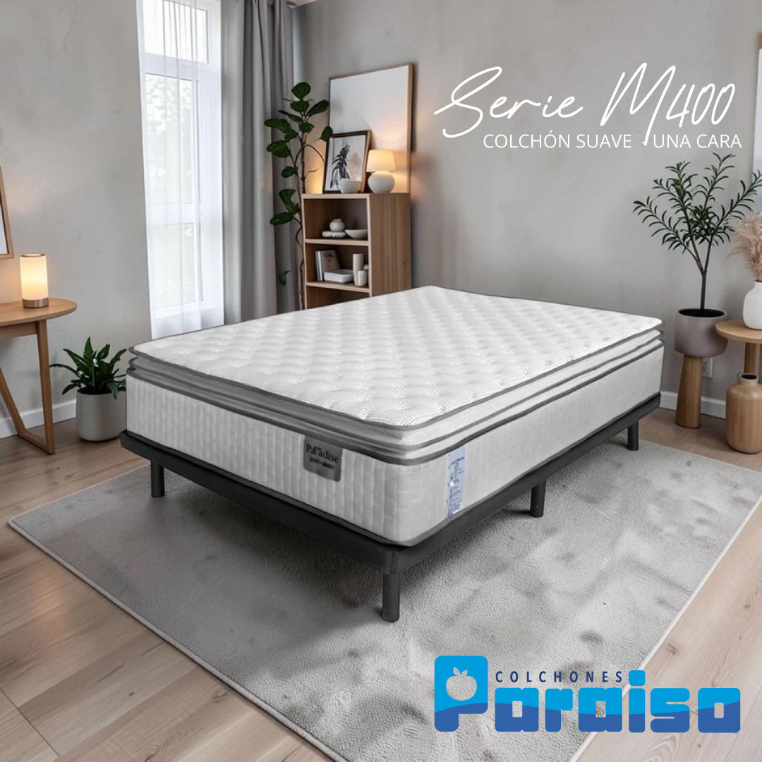 COLCHÓN PARADISE SERIE M400- UNA CARA