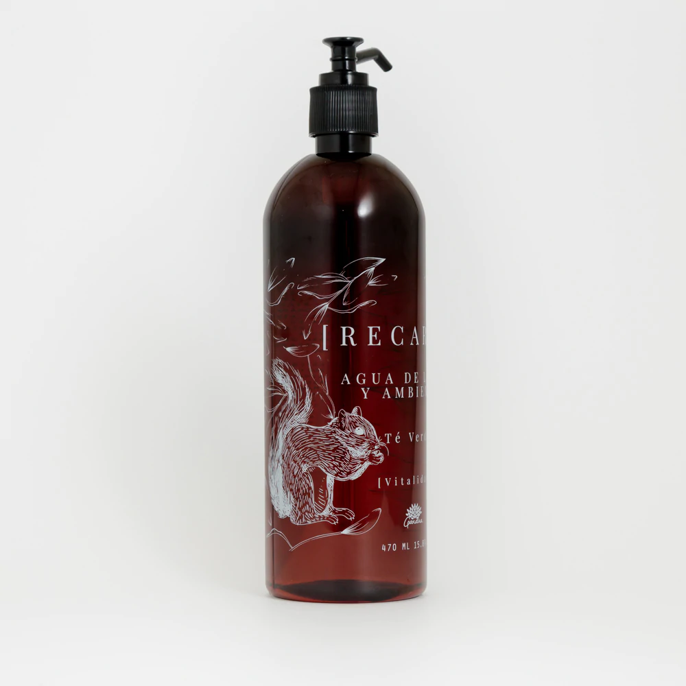 RECARGA AGUA DE LINOS Y AMBIENTE TÉ VERDE