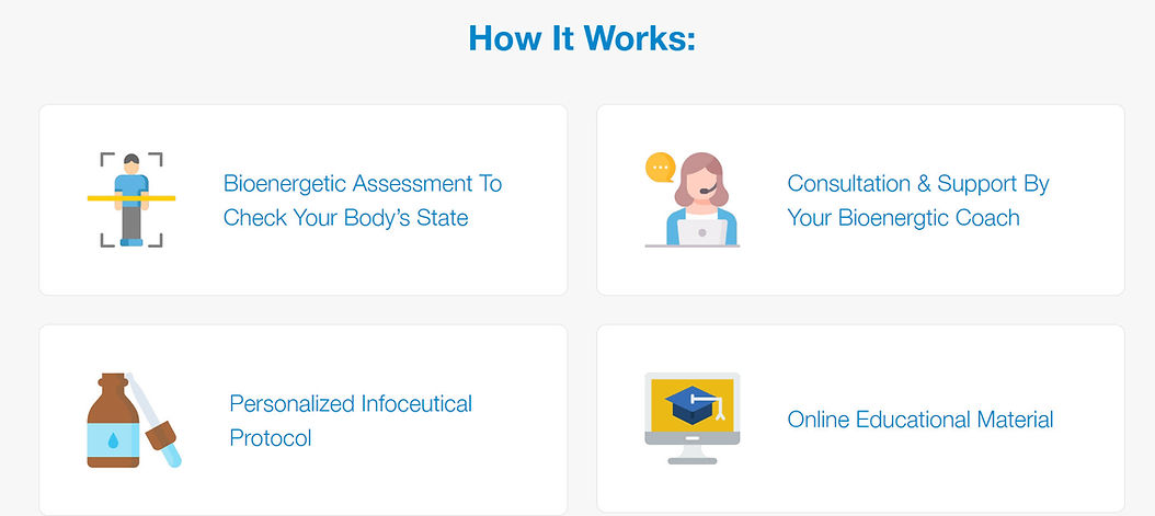 bioenergetics, NES Health, Scan, Infoceutical, health, energy, vitality