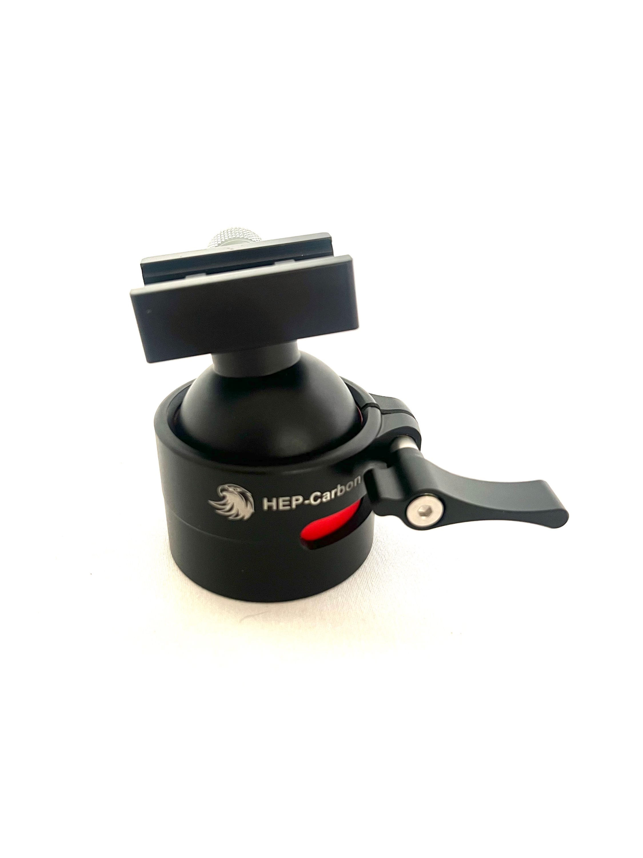 Stativ-Kugelkopf mit Picatinny-Aufnahme 