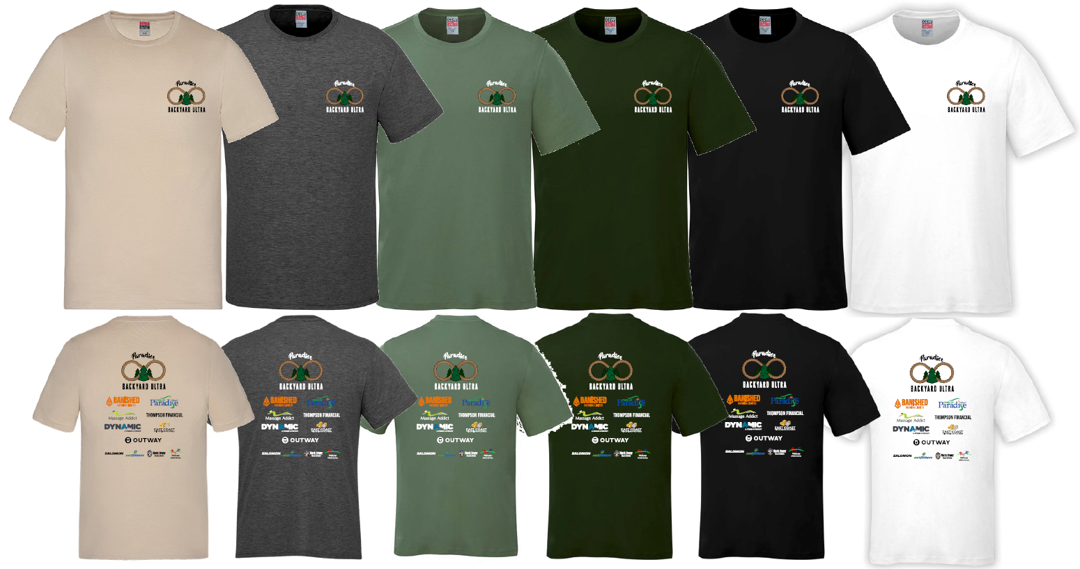PARADISE BACKYARD ULTRA T-SHIRT