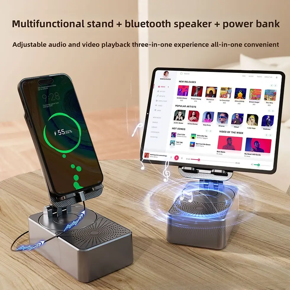 SUPORTE PARA CELULLAR 4,EM 1