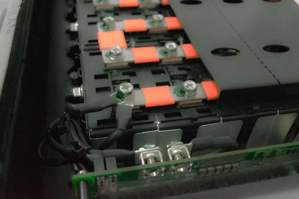 Thumbnail: Lithium Ion Battery Bank Interior Connections