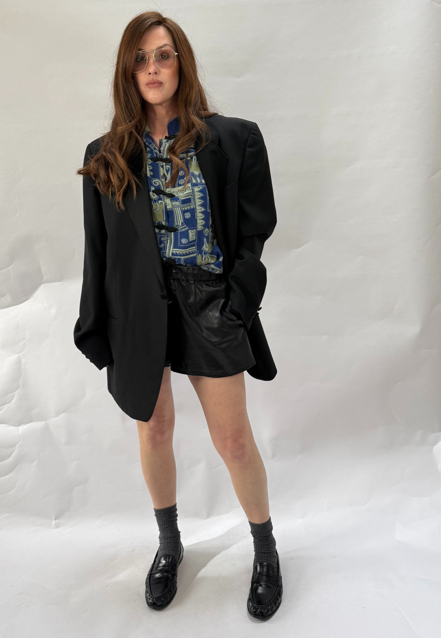 Vintage Tuxedo Jacket - Black