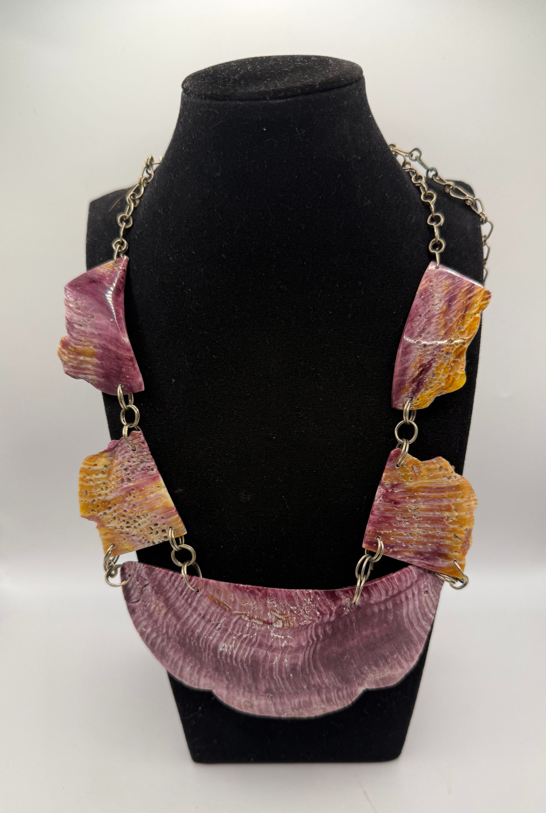 Vintage Collar De Spondylus - Pink