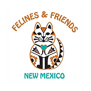 logo for the Felines and friends new mexico