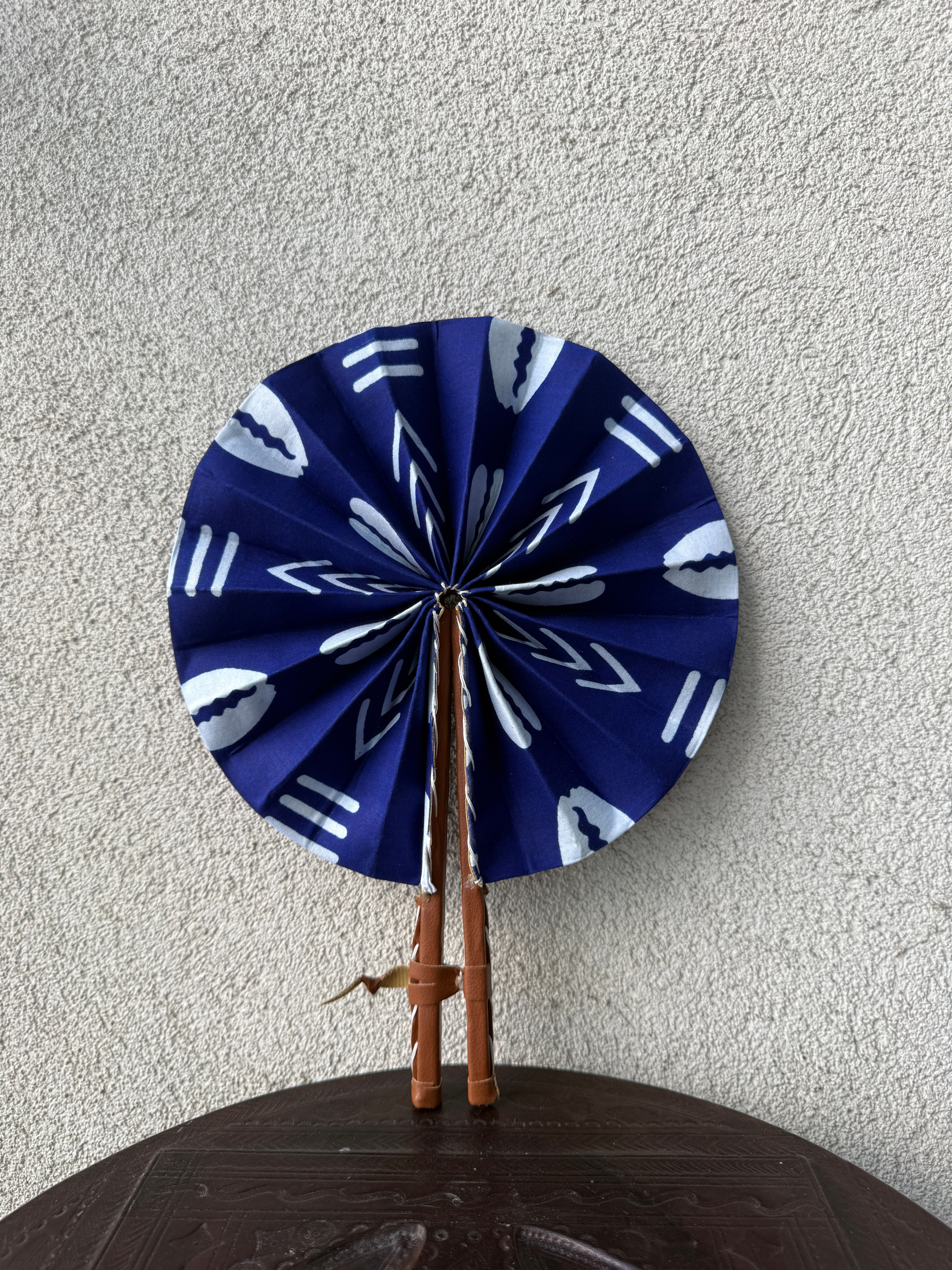 Éventail en wax