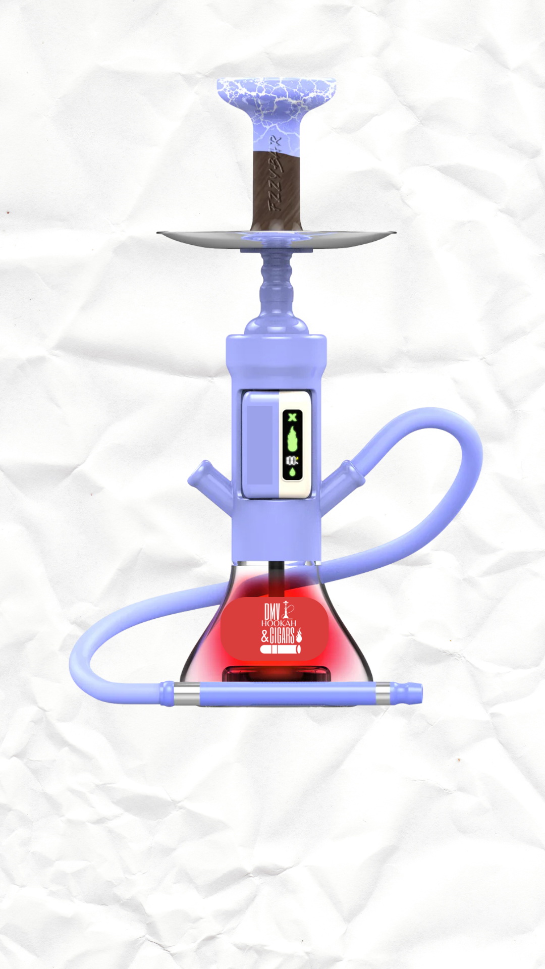 Lavender Hybrid Hookah