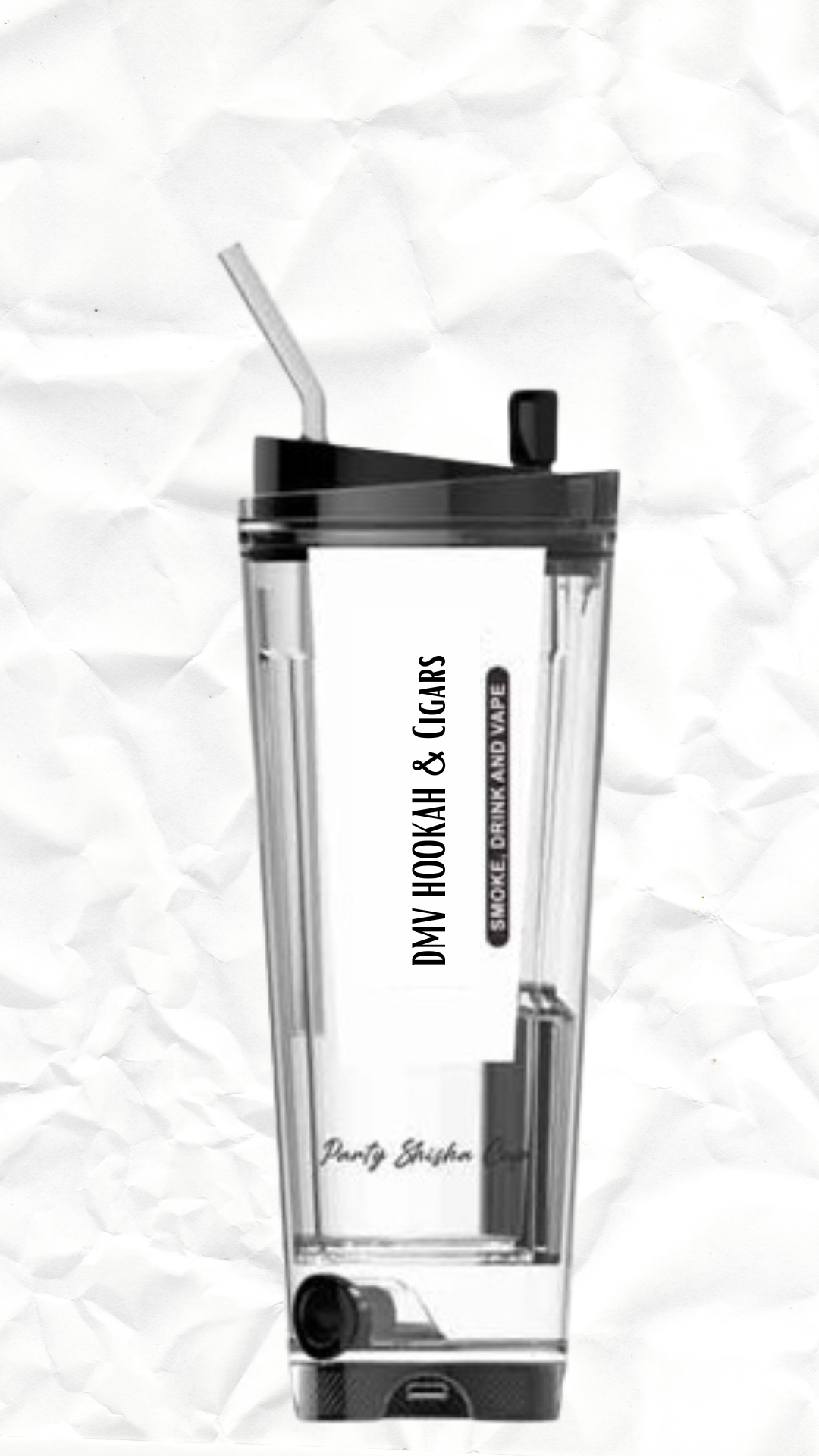 Clear thoughts Party Vape & Drink Cup