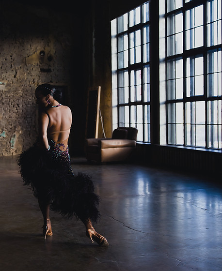 Female Dancer in Studio