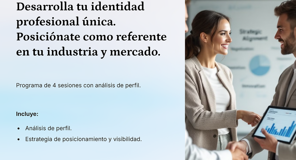 Asesoría en Marca Personal 