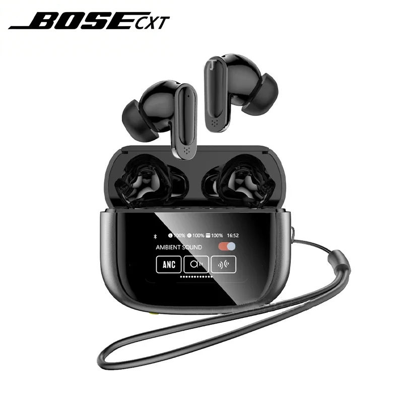 Thumbnail: BOSECXT Ultra V11 Smart Touch Multi functional Large Screen TWS Wireless ANC Noi