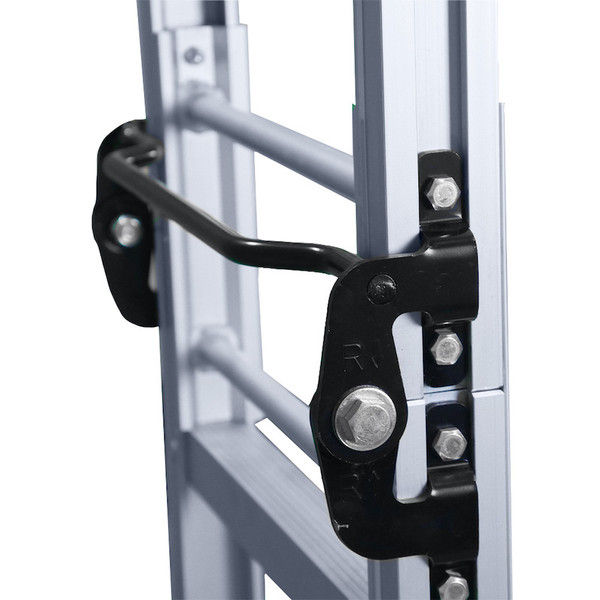 Thumbnail: Hand Truck Aluminum Collapsible - 10" Hard Rubber Wheels