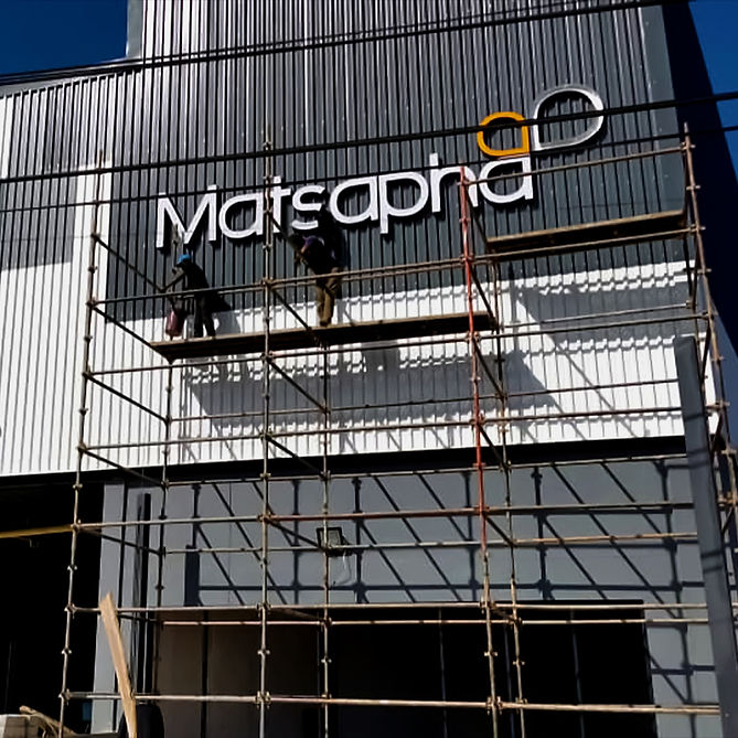 Static Rigging Signages Signage Installations | The Rigging Crew