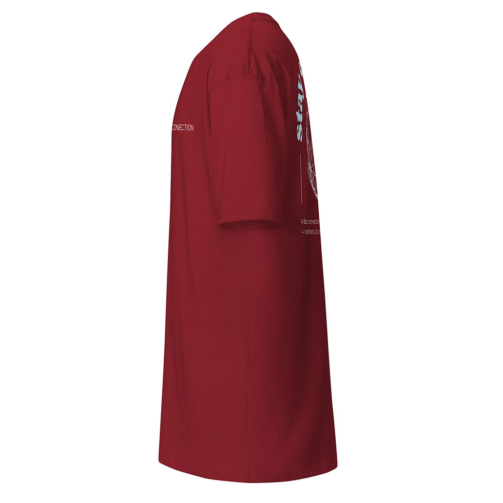 Thumbnail: Stay Connected Men’s premium heavyweight tee