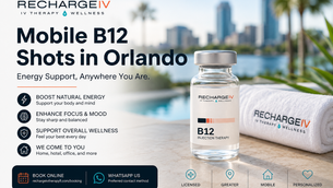 Mobile B12 Shots in Orlando: Energy Support Delivered Wherever You Are