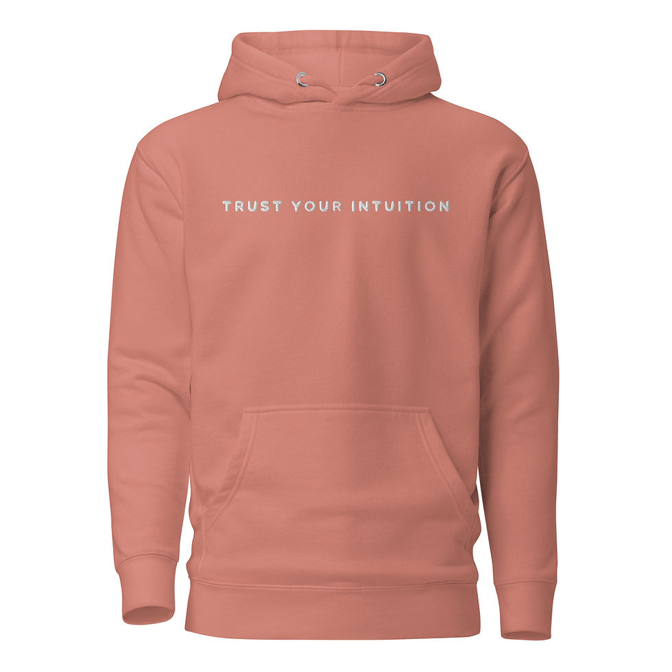 Thumbnail: TRUST YOUR INTUITION UNISEX HOODIE