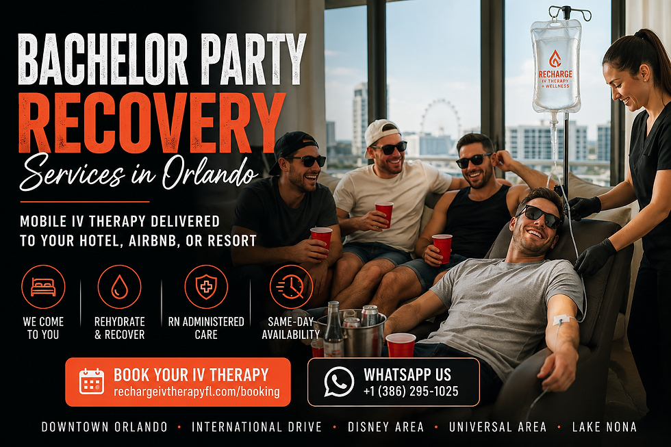 bachelor party mobile iv therapy services orlando recharge iv therapy wellness