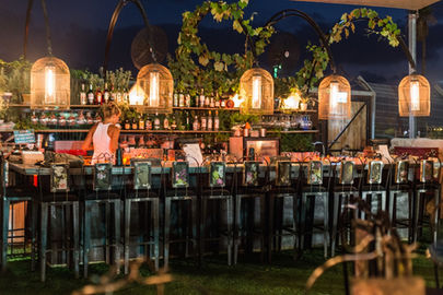 secret garden outdoor bar