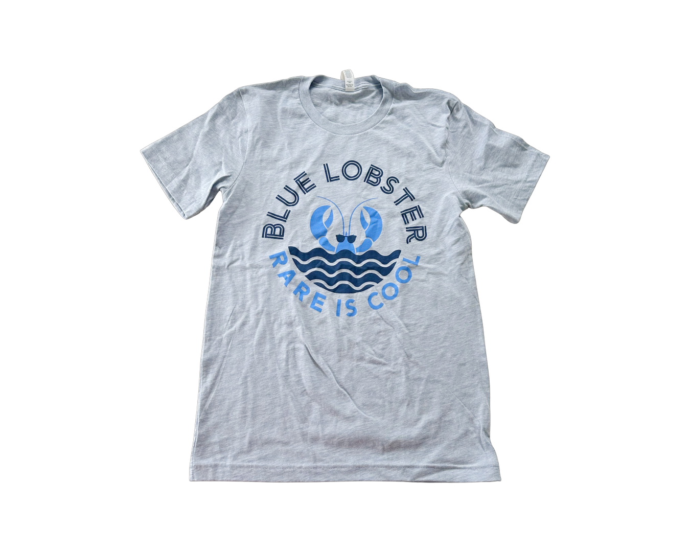 Bluestar Wave Lobster Short Sleeve T-Shirt