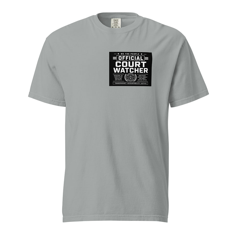 Thumbnail: Official Court Watcher T-Shirt