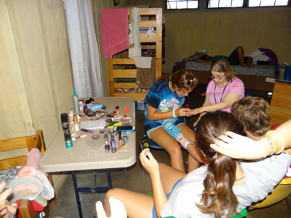 Thursday was Spa day for the ladies