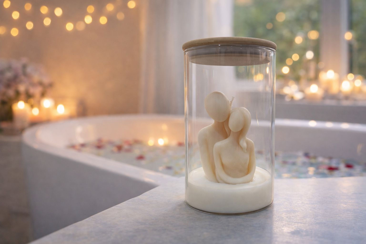 Lumanare decorativa -Cuplu-