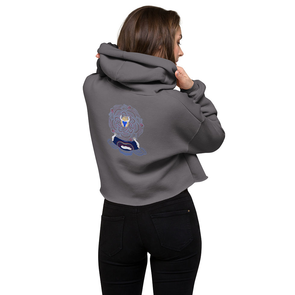 ภาพขนาดย่อ: Crop Hoodie