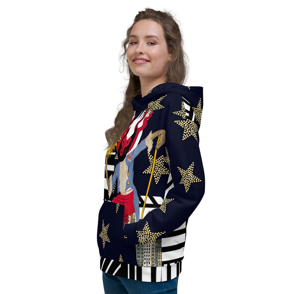 Thumbnail: Unisex Hoodie - Star