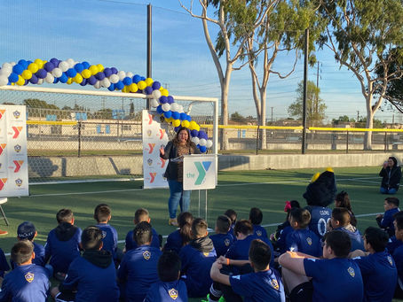 LA Galaxy and YMCA of Metropolitan Los Angeles kick off landmark new partnership